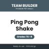 Ping Pong Shake