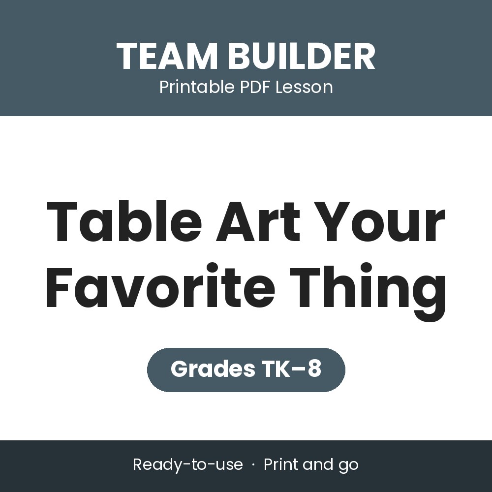 Table Art Your Favorite Thing Table Art Your Favorite Thing